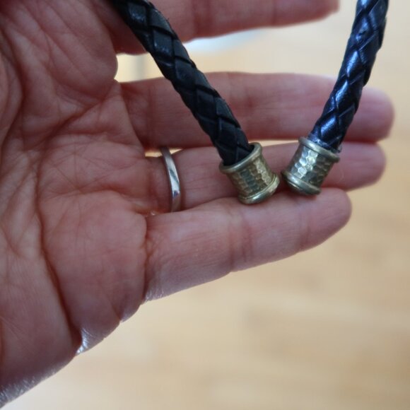 OOAK! Musick black crocodile bucket bag handmade by Meg Musick-Makely $600 - Picture 13 of 15